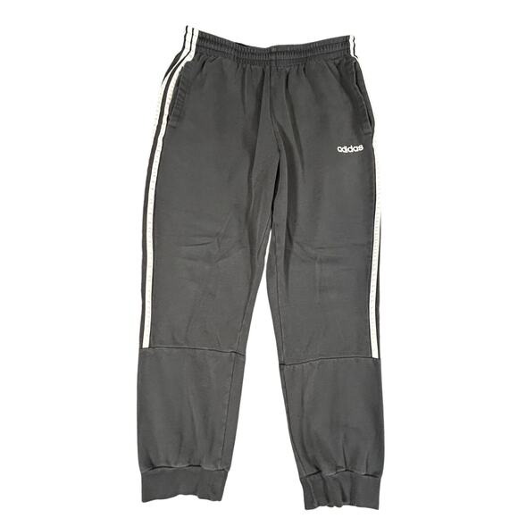 Adidas Draw String Waist Jogger Sweat‎ Pants Sz L Gray Athletic Trainer Running - Picture 1 of 8
